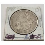 1901 O US Morgan silver dollar