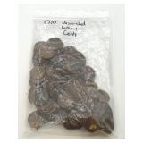 110 Assorted US Wheat Pennies