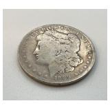 1889 US Morgan silver dollar