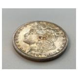1887 O US Morgan silver dollar