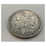1889 O US Morgan silver dollar