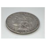 1879 US Morgan silver dollar