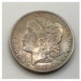1904 US Morgan silver dollar