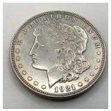 1921 US Morgan Silver Dollar