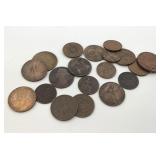 Lot of Assorted Vintage Foreign Coins