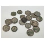 20 Assorted Deutches Reich Coins 1890-1920
