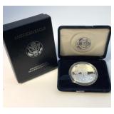 1997 Proof US silver eagle dollar