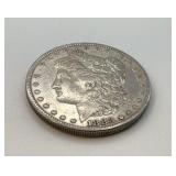 1883 US Morgan silver dollar
