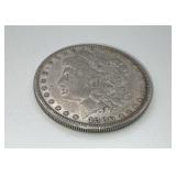 1880 US Morgan silver dollar