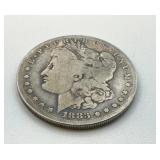 1883S US Morgan silver dollar