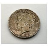 1935 S US Silver Peace Dollar