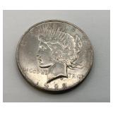 1922 S US Silver Peace Dollar