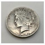 1922 US Silver Peace Dollar