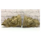 Concrete garden face shelves 13