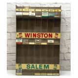 VTG metal cigarette store display Winston, Salem