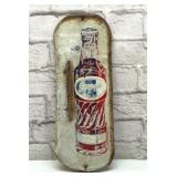 Antique GRAPETTE SODA METAL THERMOMETER