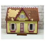 Storybook dollhouse with furniture