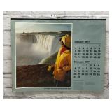 1977 Dr Pepper calendar with Miss teenage America