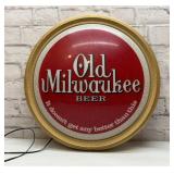 VTG OLD MILWAUKEE BAR SIGN LIGHTED