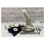 Piedmont air tableware,  75th anniversary token