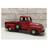 Red metal pick up truck 15