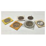 Assorted commemorative tokens