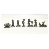 1980 Hallmark Joan Walsh Anglund PEWTER FIGURES