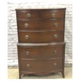Wanamaker Antique mahogany chest of drawers