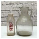 White House vinegar jug, PET milk bottle