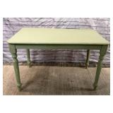 Antique farmhouse, green table