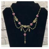 Pretty Rose Necklace