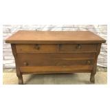 Antique three drawer chest