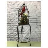 40" Metal bird cage with stand