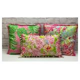 LILY PULITZER PILLOW TRIO 16