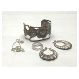 Sterling silver jewelry, 43 g