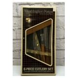 Washington Forge six piece cutlery set