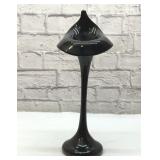 Sleek antique Jack in the pulpit vase, signed