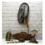 Fishing themed decor items