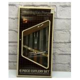 Washington Forge six piece cutlery set in box