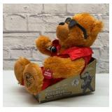 Elvis Presley animated teddy bear
