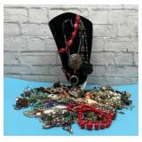 Huge assortment costume jewelry