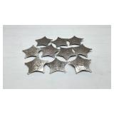 10 BULL DURHAM BADGES