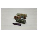 5 sm Quartz crystal towers 3ï¿½ï¿½