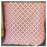REDWORK STAR QUILT