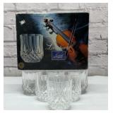 6 LONGCHAMP CRYSTAL GLASSES 4ï¿½ï¿½