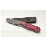 Custom made knife with sheath 8ï¿½ï¿½