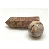 Crystal cherry bomb sphere, agate tower 4.5ï¿½ï¿½