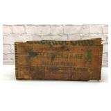 Cliquot Club Soda wood crate