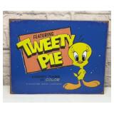 LOONEY TUNES TWEETY BIRD METAL SIGN