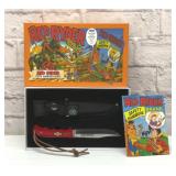 Red Ryder 75th anniversary knife with sheath